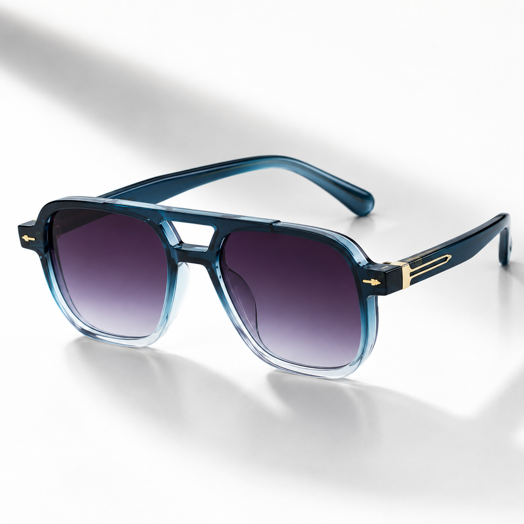 Apex Elite Gradient Aviator Sunglasses
