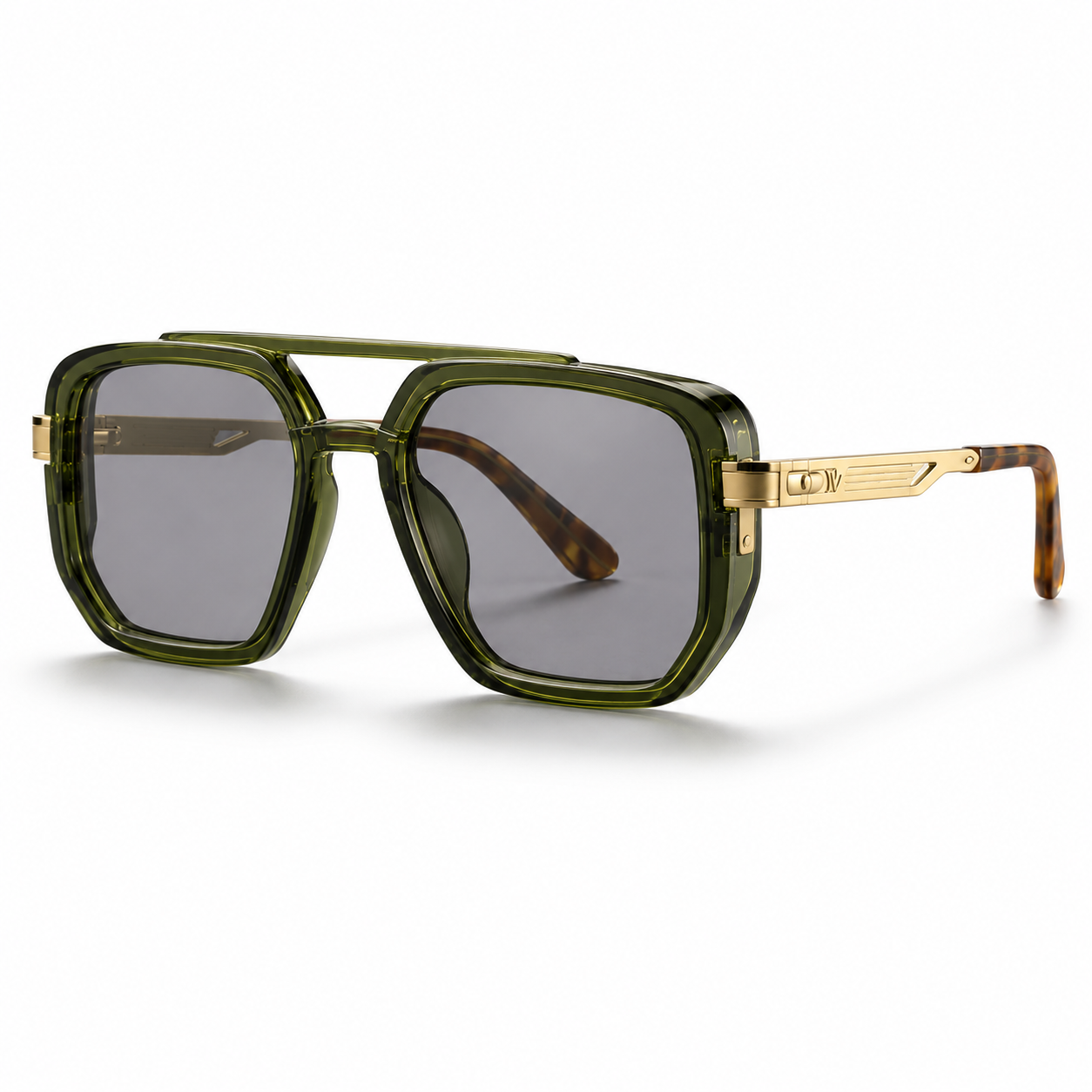 Aurelion Noir Oversized Sunglasses