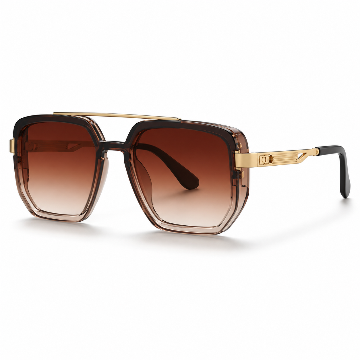 Aurelion Noir Oversized Sunglasses