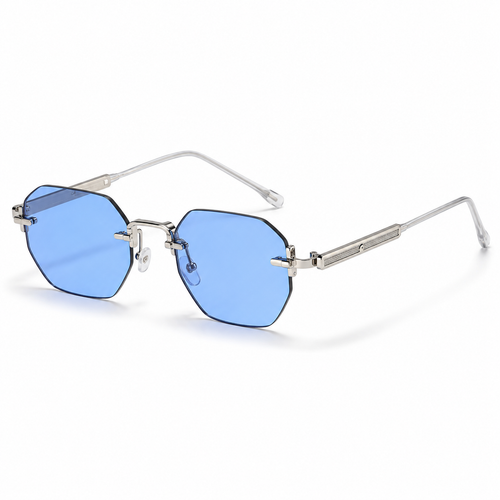 Aether Blue™ Rimless Sunglasses