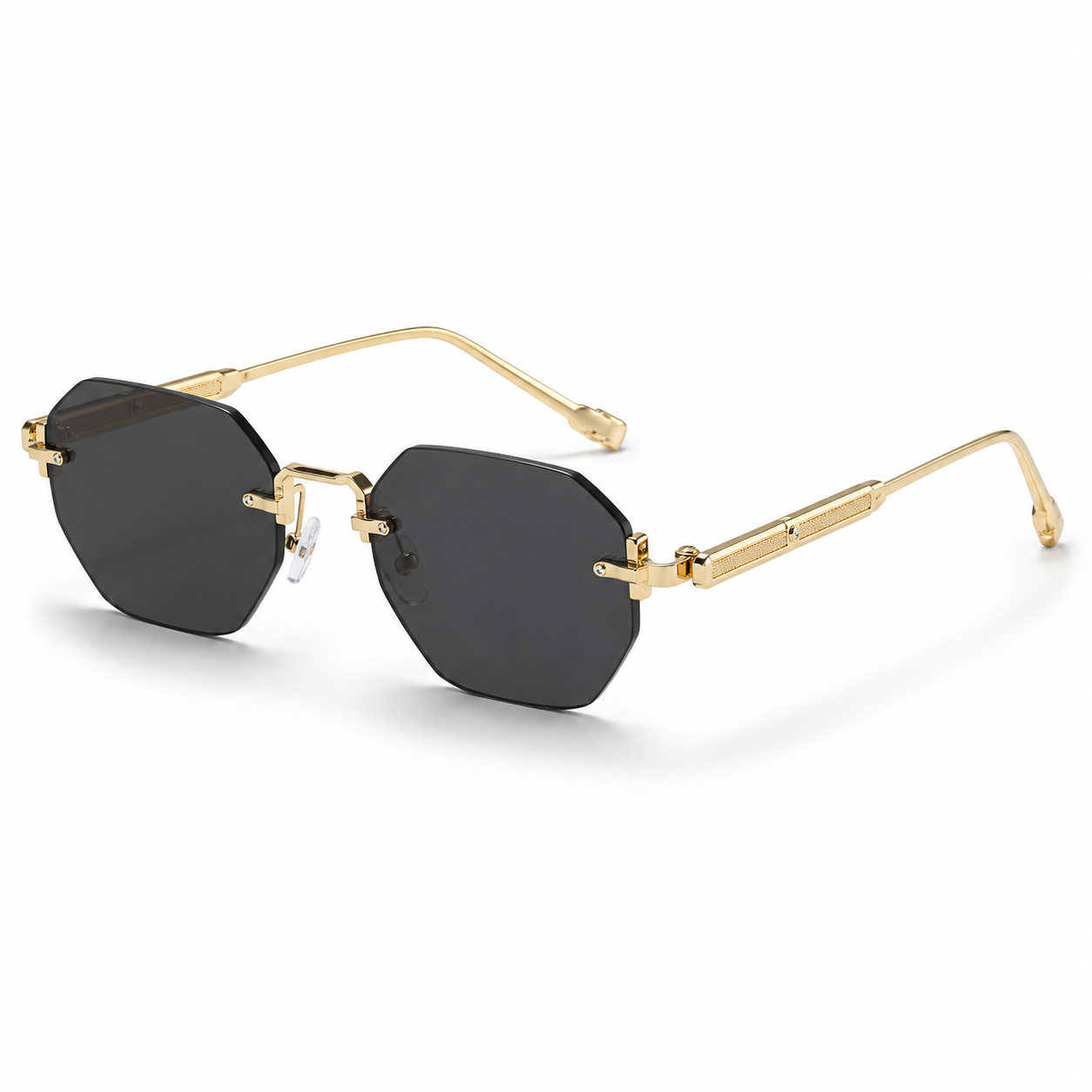 Aether Blue™ Rimless Sunglasses