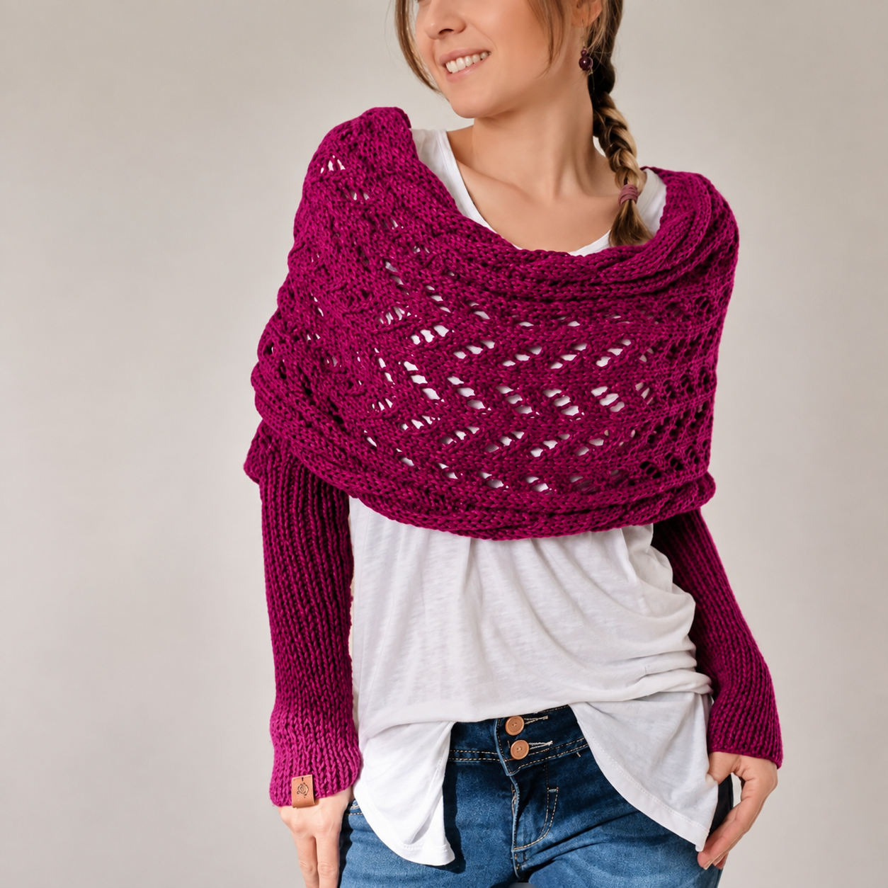 Solenne Knit Scarf
