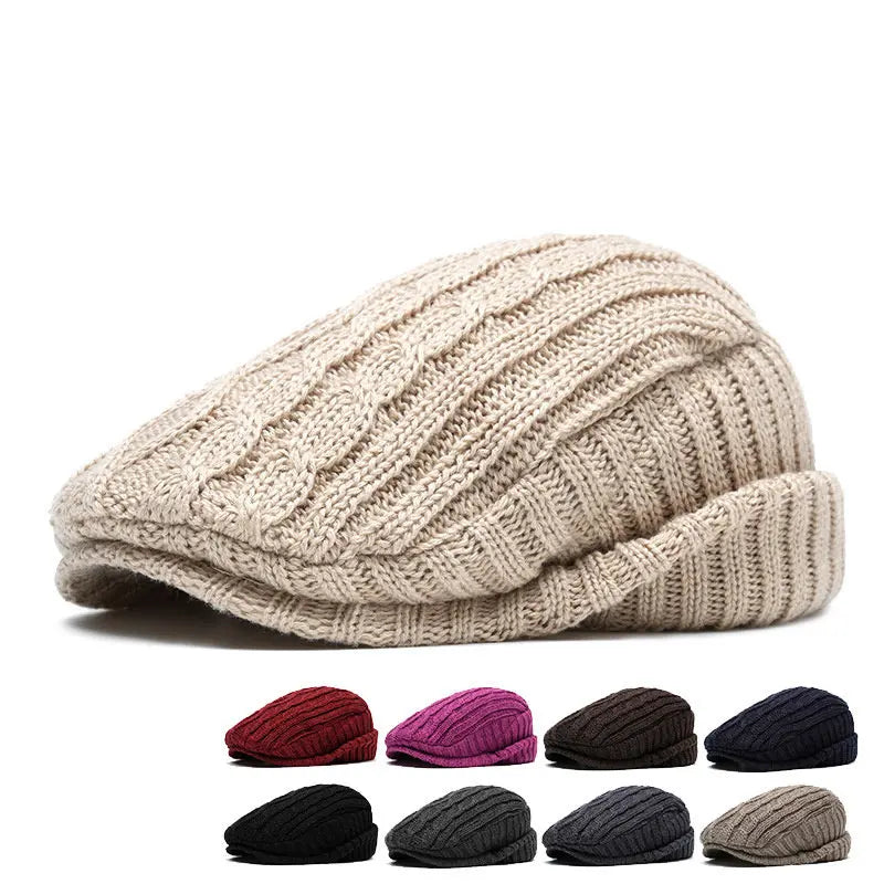 Ashford Knit Newsboy Cap