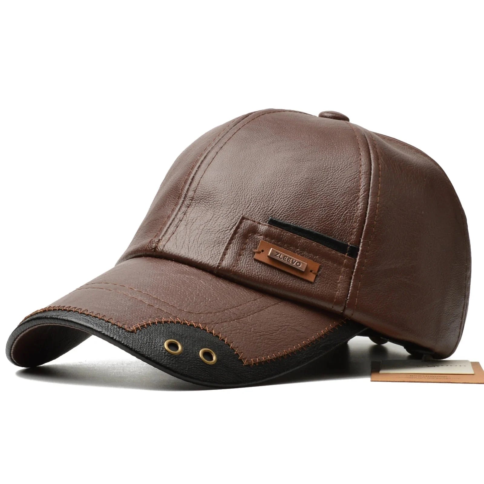 Marlow Leather Cap