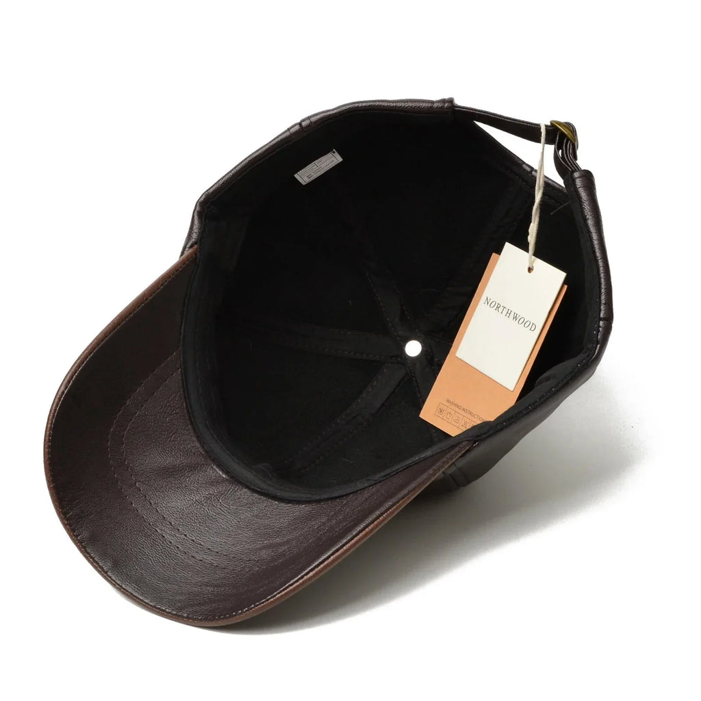 Marlow Leather Cap