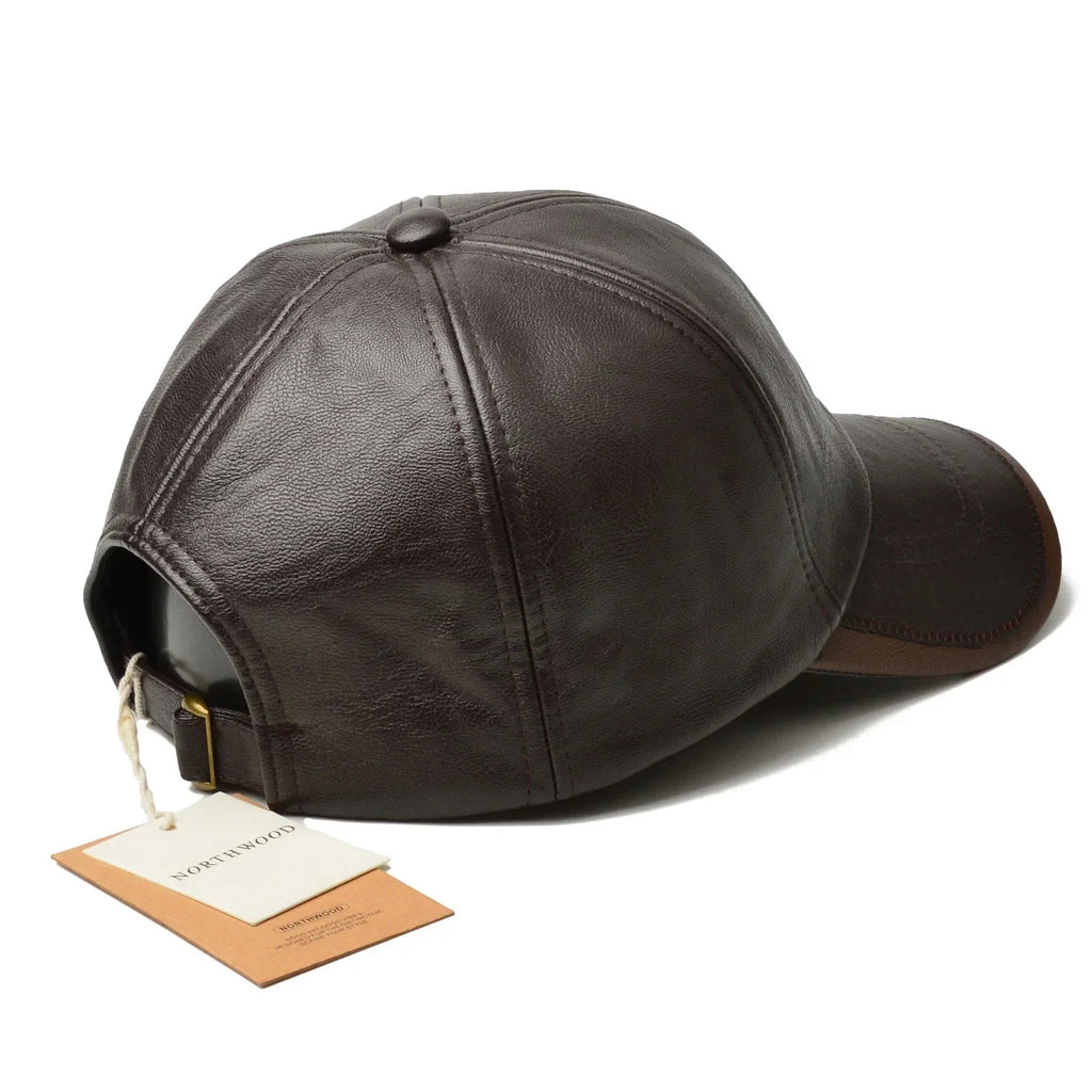 Marlow Leather Cap