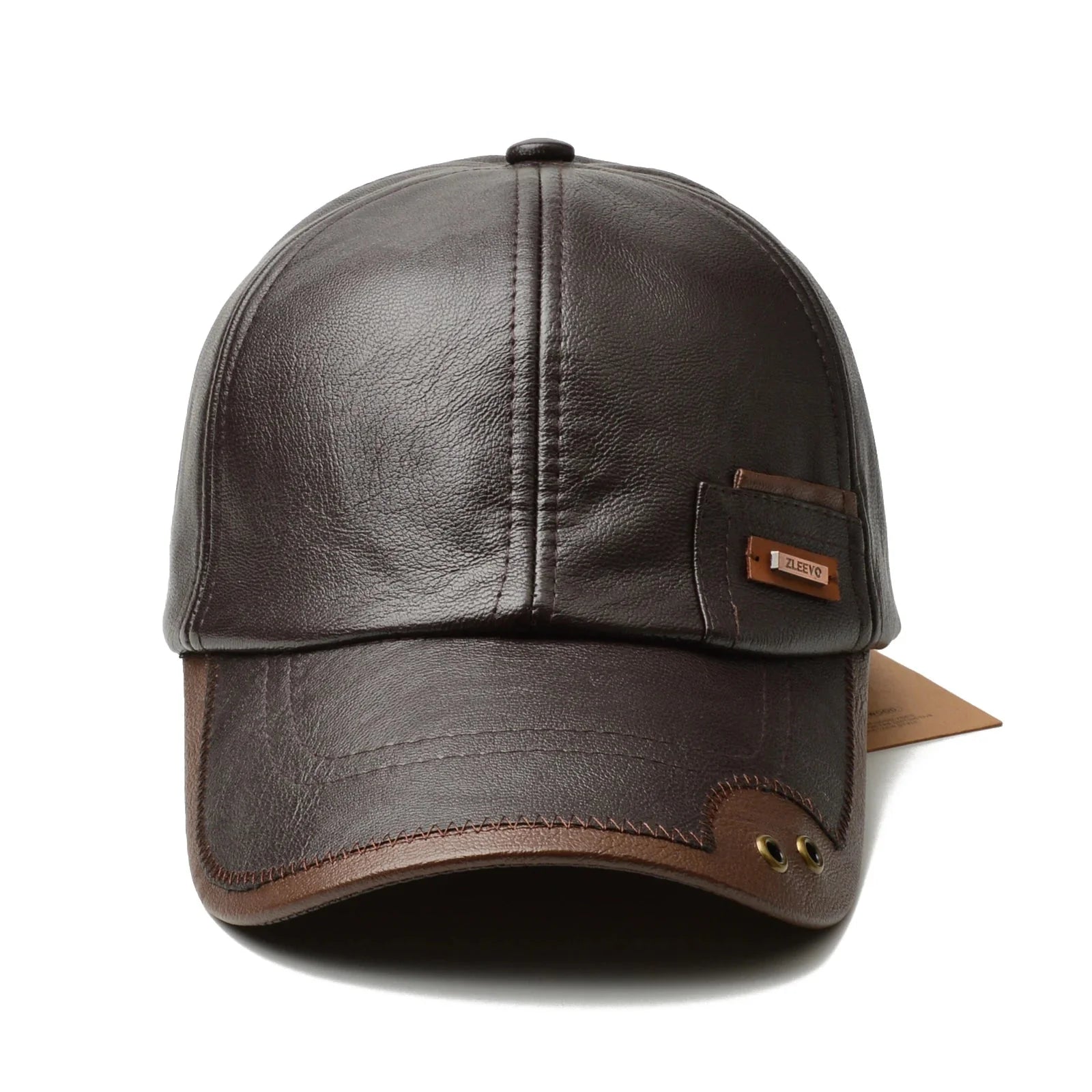 Marlow Leather Cap