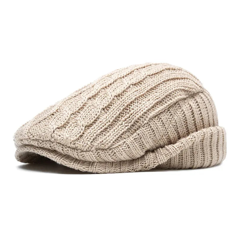 Ashford Knit Newsboy Cap