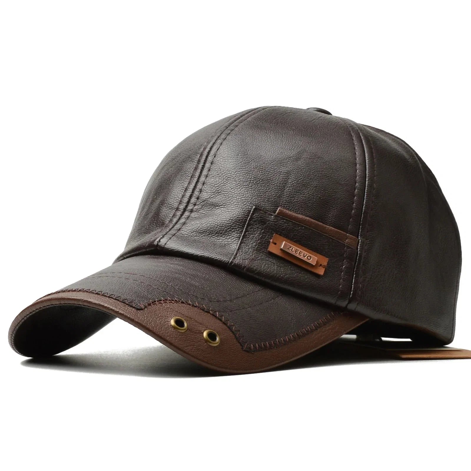 Marlow Leather Cap