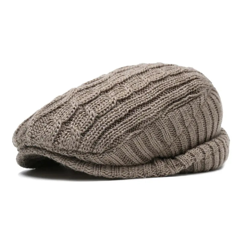 Ashford Knit Newsboy Cap