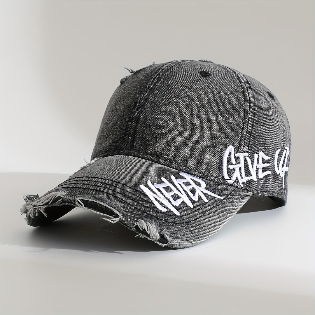 Graffiti Denim Cap
