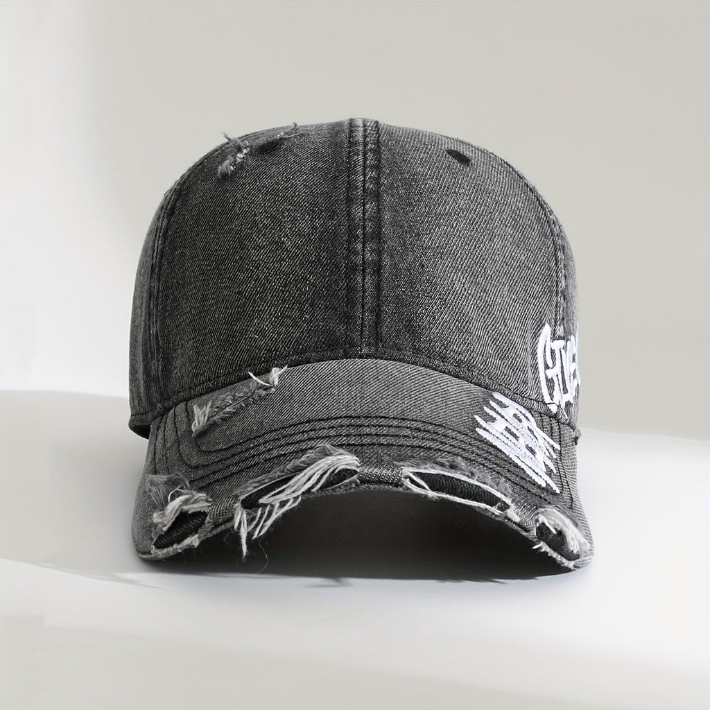 Graffiti Denim Cap