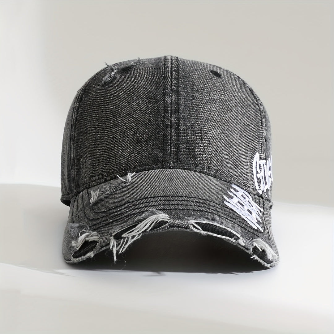 Graffiti Denim Cap