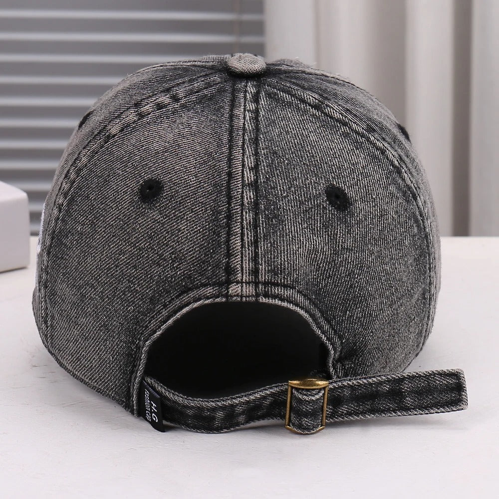 Graffiti Denim Cap
