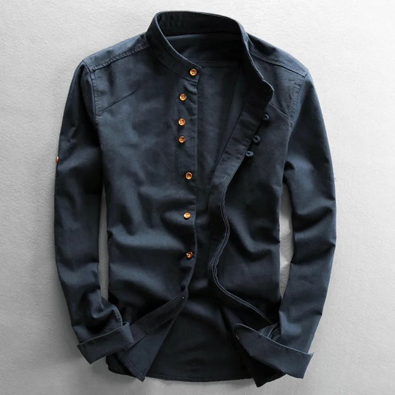 Renji Samurai Collar Shirt
