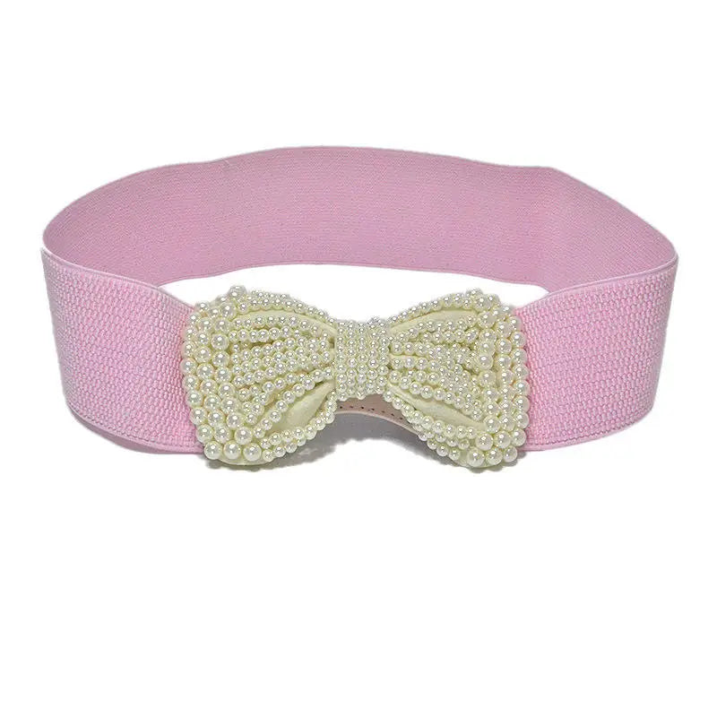 Elowen Pearl Bow Belt